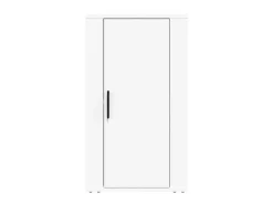 Aparador de madera contrachapada blanco 40x33x70 cm ES75286