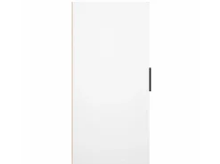 Aparador de madera contrachapada blanco 40x33x70 cm ES75286