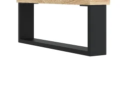 Aparador de madera contrachapada roble Sonoma 60x35x70 cm