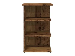 Aparador de madera contrachapada madera vieja 35x35x55 cm