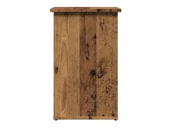 Aparador de madera contrachapada madera vieja 35x35x55 cm