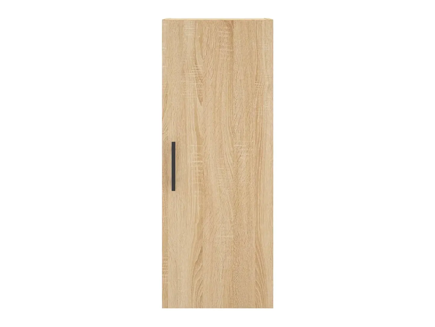Aparador de madera contrachapada roble Sonoma 34,5x34x180 cm