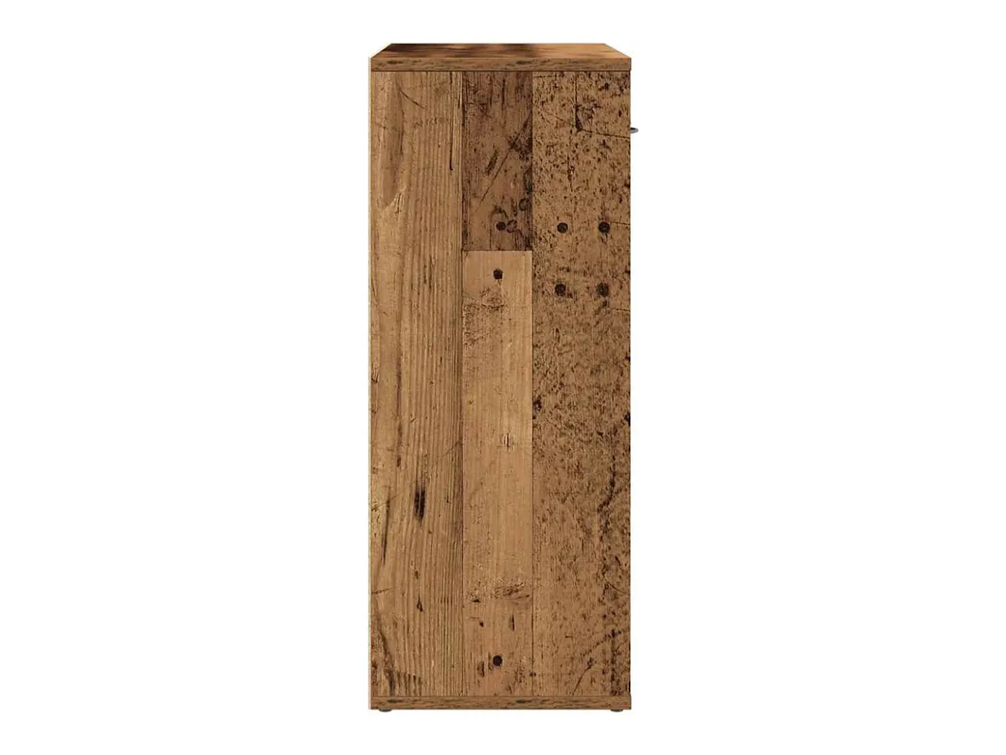 Aparador de madera contrachapada madera envejecida 60x30x75 cm