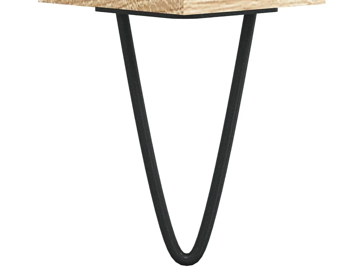 Aparador de madera contrachapada roble Sonoma 34,5x34x180 cm