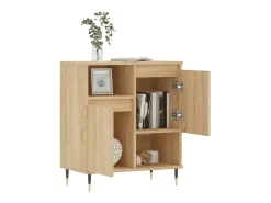 Aparador de madera contrachapada roble Sonoma 60x35x70 cm