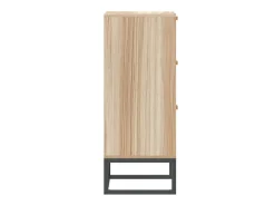 Aparador de madera contrachapada 60x30x75 cm