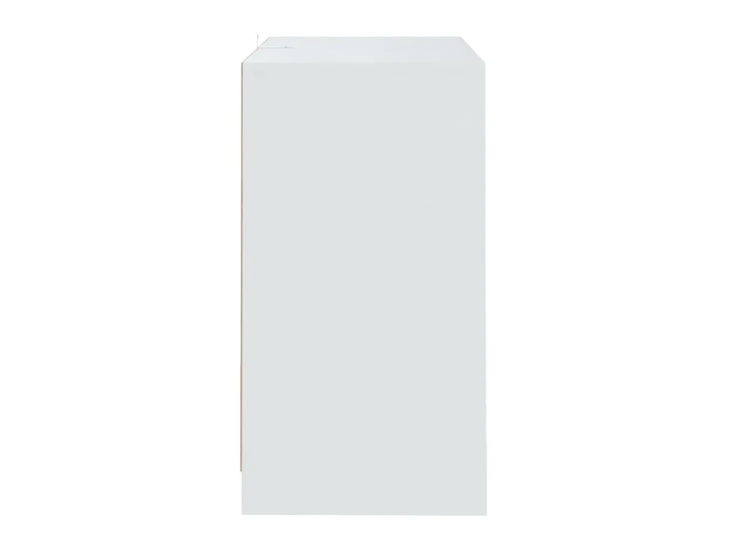 Aparador de madera contrachapada blanco 70x41x75 cm ES58152