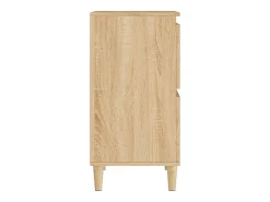 Aparador de madera contrachapada roble Sonoma 60x35x70 cm