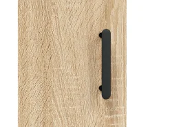 Aparador de madera de ingeniería roble Sonoma 69,5x34x90 cm