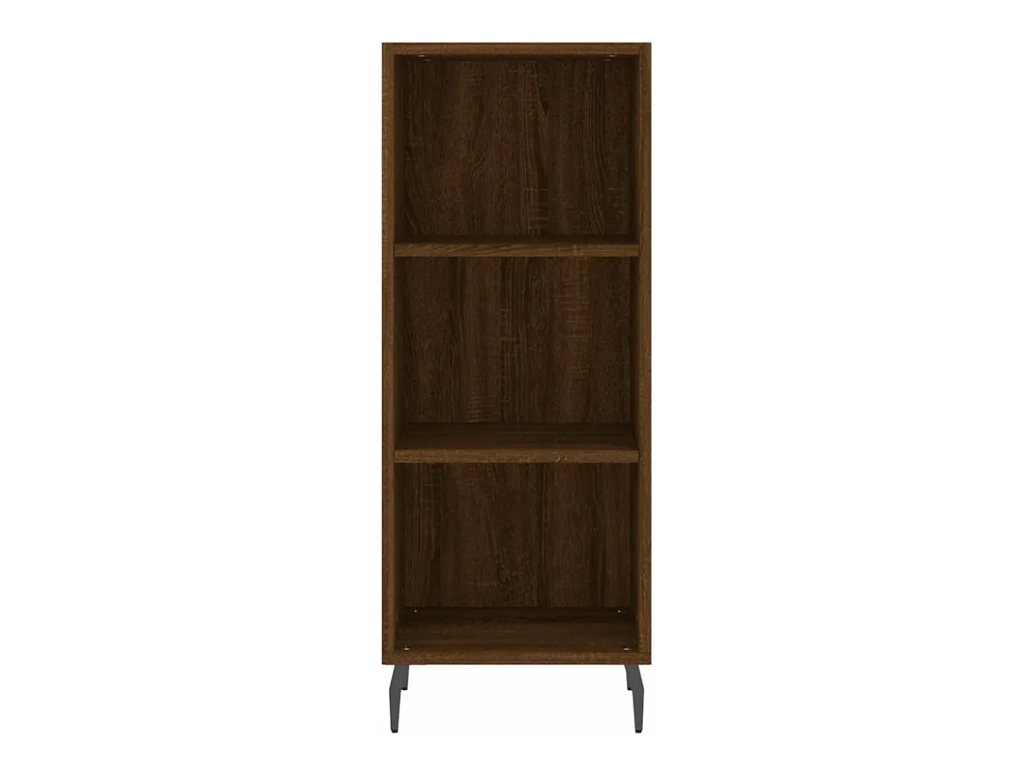 Aparador de madera de ingeniería marrón roble 34,5x32,5x90 cm