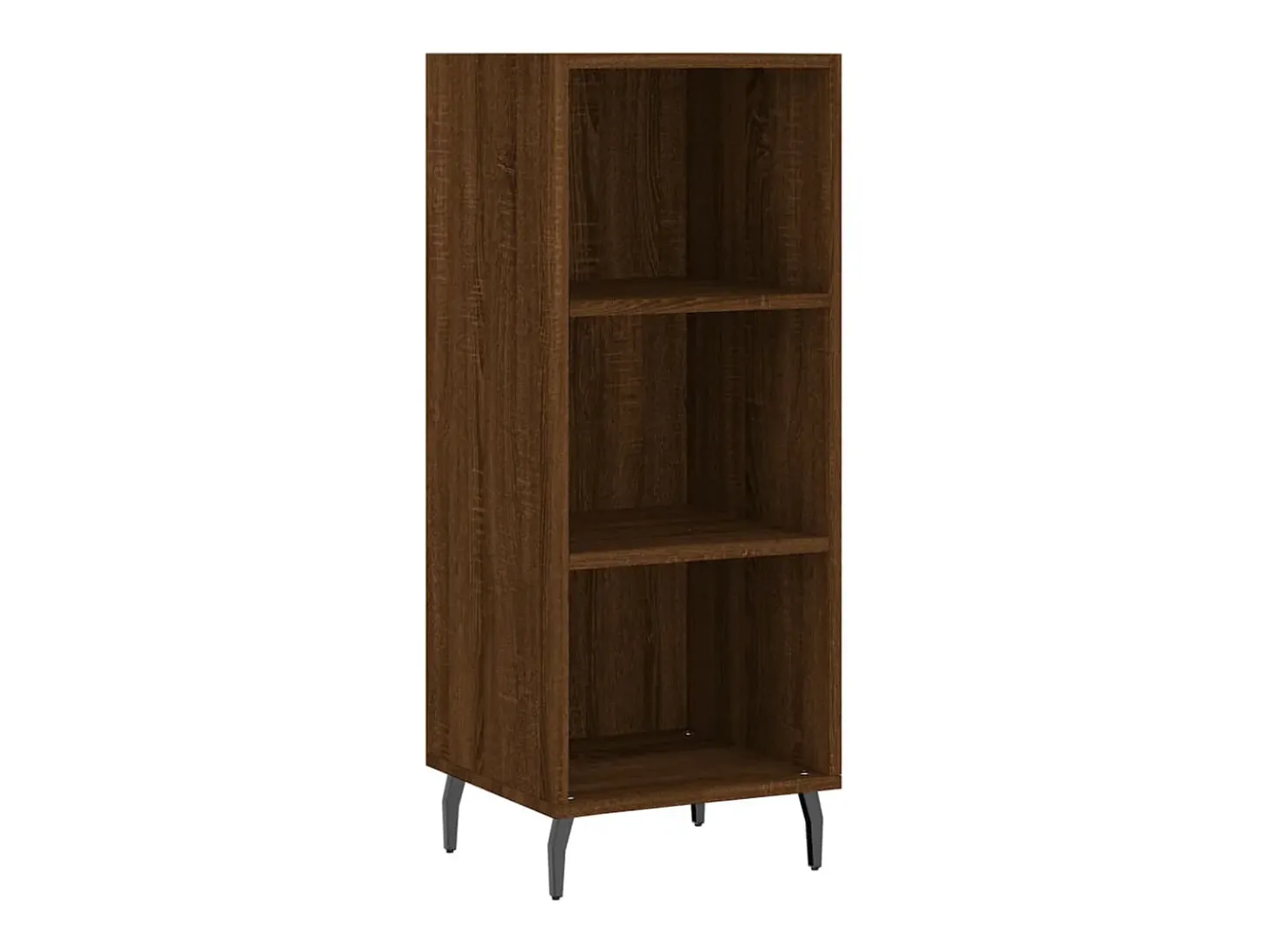 Aparador de madera de ingeniería marrón roble 34,5x32,5x90 cm