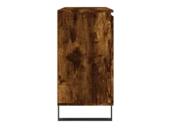 Aparador de madera de ingeniería roble ahumado 104x35x70 cm