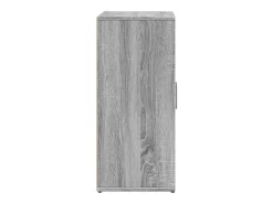 Aparador de madera de ingeniería 2 uds gris Sonoma 60x31x70 cm