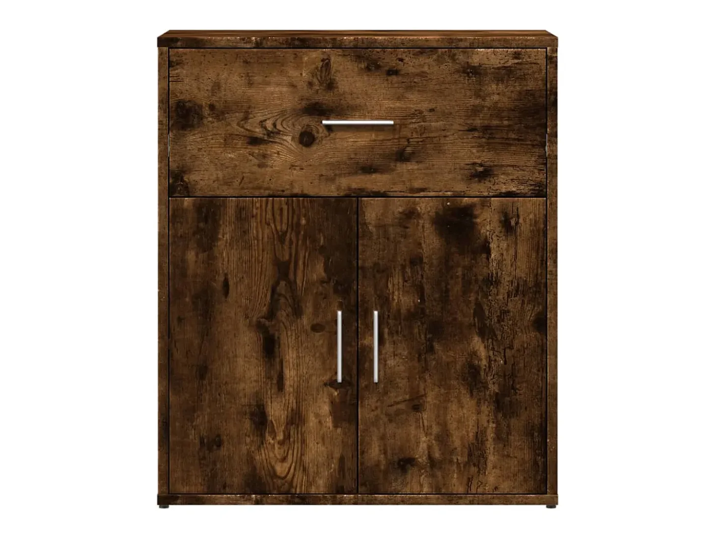 Aparador de madera de ingeniería roble ahumado 60x31x70 cm ES248210