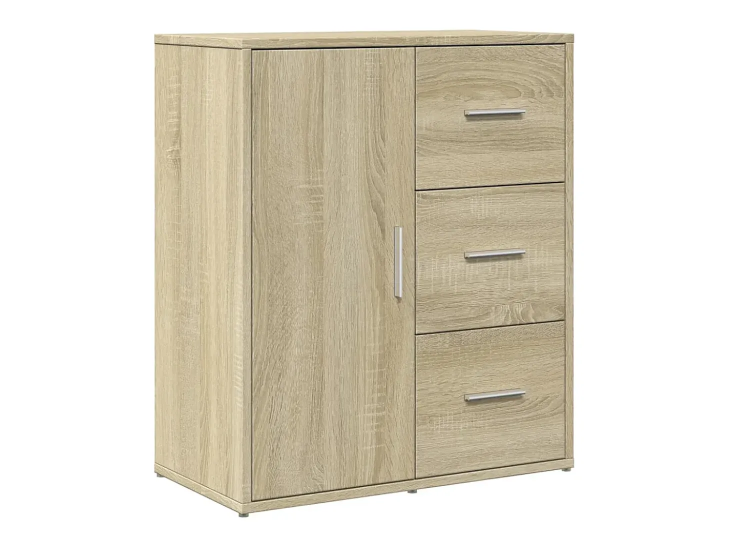 Aparador de madera de ingeniería roble Sonoma 60x31x70 cm ES967344