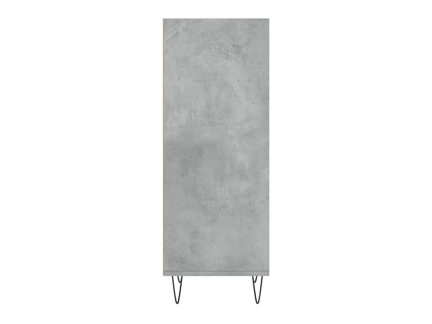 Aparador de madera de ingeniería gris hormigón 34,5x32,5x90 cm ES80237