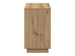 Aparador de madera de ingeniería roble artisan 102x35x60 cm