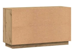 Aparador de madera de ingeniería roble artisan 102x35x60 cm