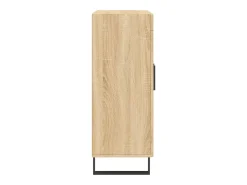 Aparador de madera de ingeniería roble Sonoma 69,5x34x90 cm