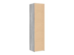 Aparador de madera de ingeniería gris Sonoma 45x42,5x185 cm