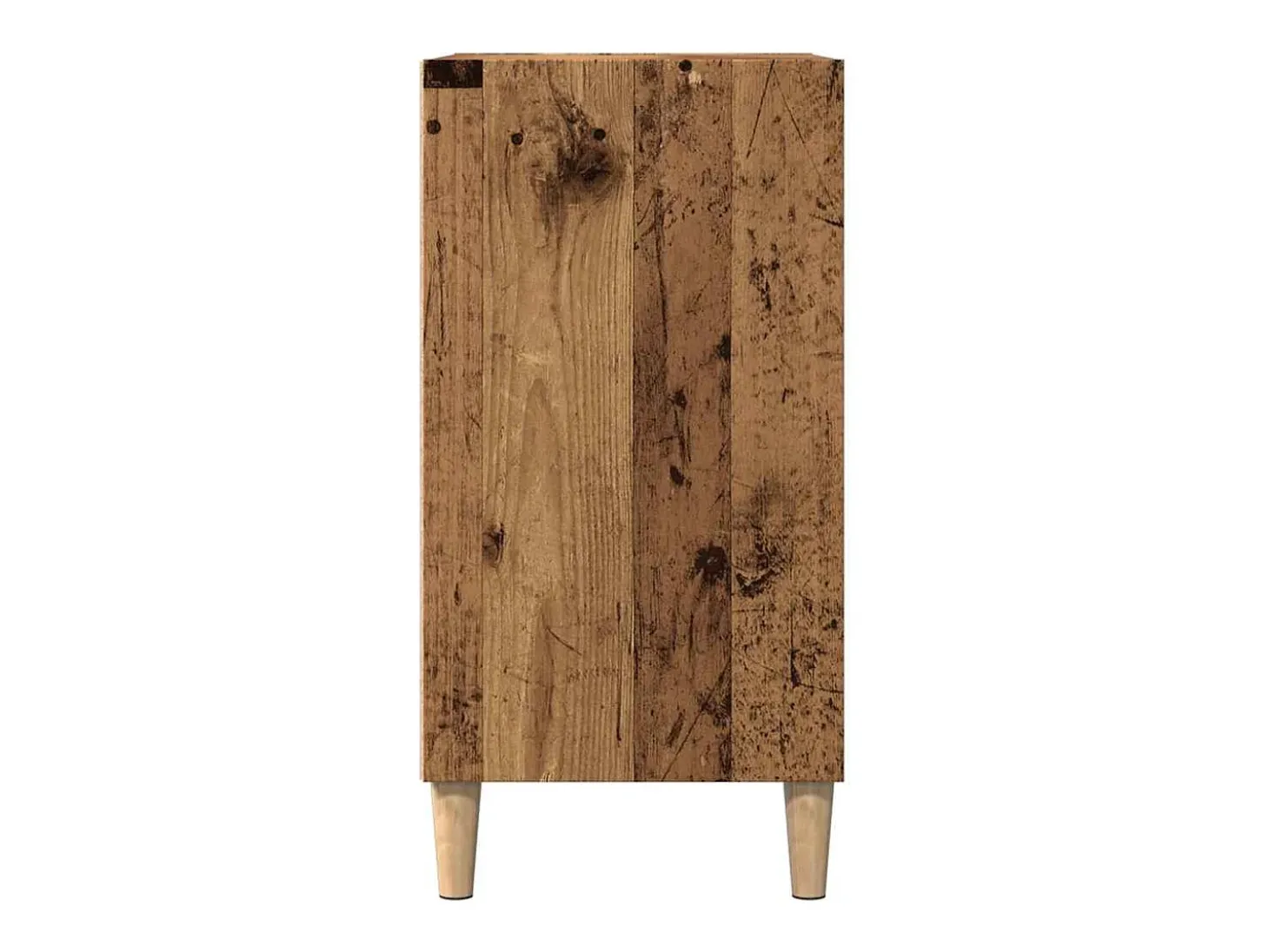Aparador de madera de ingeniería envejecida 57x35x75 cm