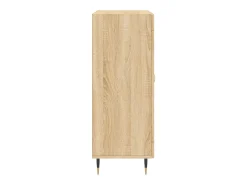 Aparador de madera de ingeniería roble Sonoma 69,5x34x90 cm