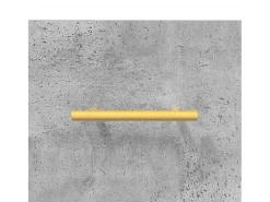 Aparador de madera de ingeniería gris hormigón 100x36x60 cm