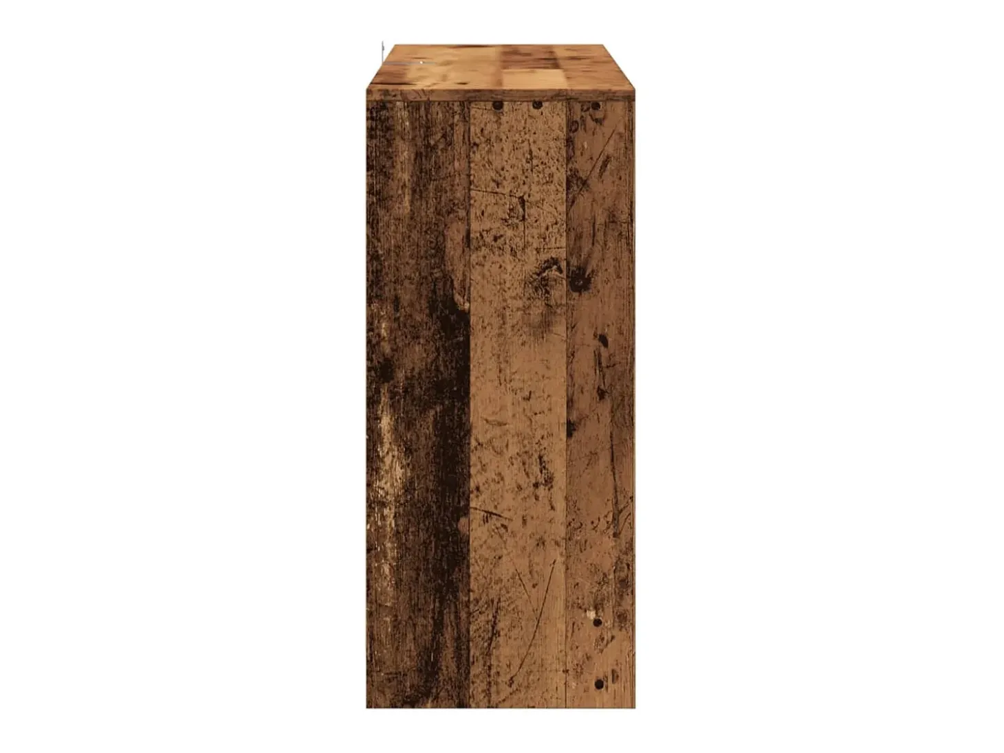 Aparador de madera de ingeniería envejecida 102x33x75 cm