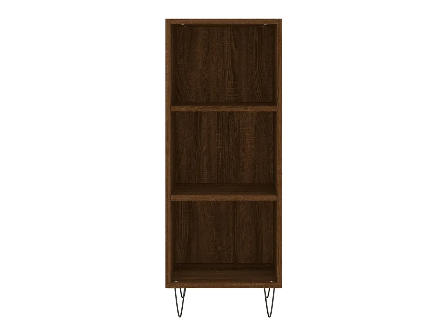 Aparador de madera de ingeniería marrón roble 34,5x32,5x90 cm ES13064