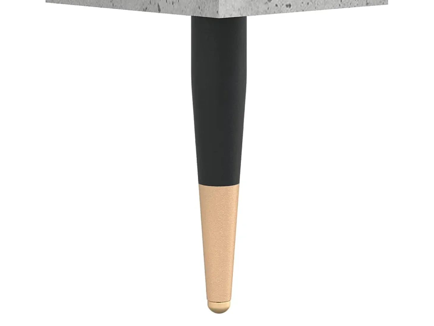 Aparador de madera de ingeniería gris hormigón 104x35x70 cm