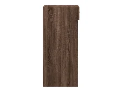 Aparador de madera de ingeniería roble marrón 40x42,5x93 cm