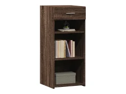 Aparador de madera de ingeniería roble marrón 40x42,5x93 cm