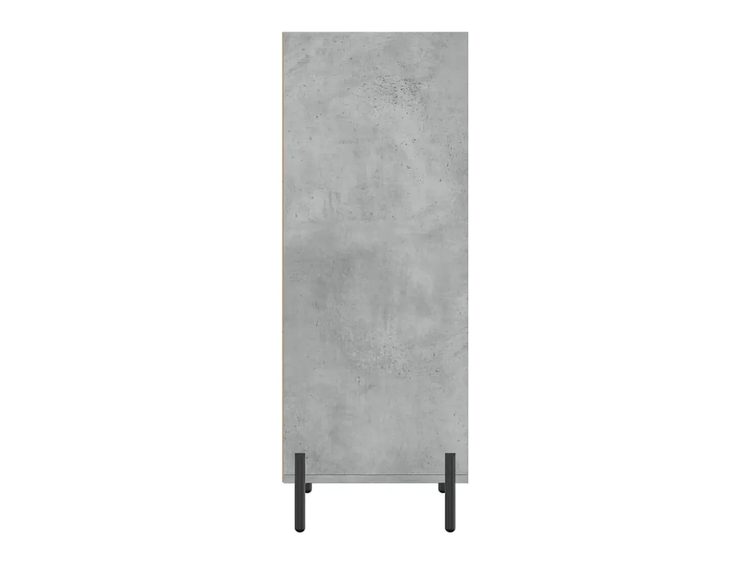 Aparador de madera de ingeniería gris hormigón 34,5x32,5x90 cm ES28548