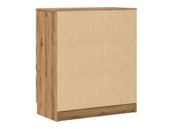 Aparador de madera de ingeniería roble artisan 60x30x70 cm