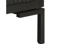 Aparador de madera maciza de mango 115x30x76 cm