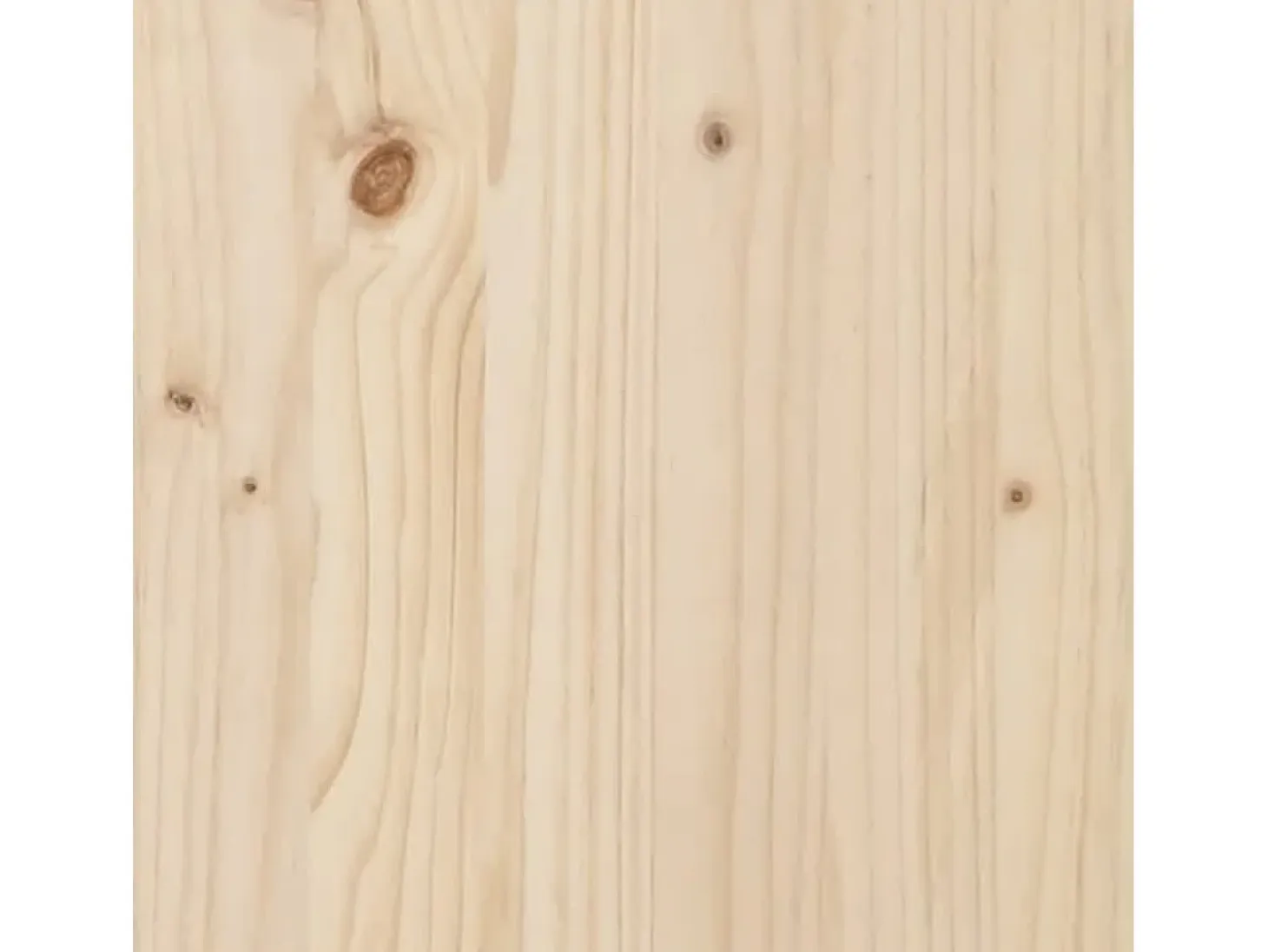 Aparador de madera maciza de pino 110x34x75 cm