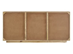 Aparador de madera maciza de mangos 3 puertas L160 cm MATCHA