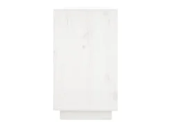 Aparador de madera maciza de pino blanco 111x34x60 cm ES92548