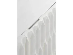 Aparador de madera maciza de mango blanco