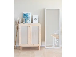 Aparador de madera maciza natural - LINEN - DECOWOOD