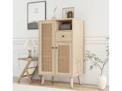 Aparador de madera, rinconera, cajonera, mueble de almacenaje ,60*40*101 cm