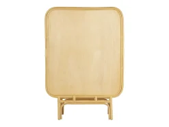 Aparador de ratán de 2 puertas L80 cm LUWAK