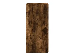 Aparador de roble ahumado 40x42,5x93 cm madera de ingeniería