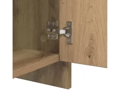 Aparador de roble hecho a mano 70 x 41 x 75 cm Madera de ingeniería
