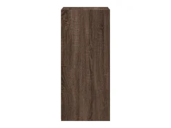 Aparador de roble marrón 45x41x93 cm madera de ingeniería