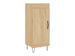 Aparador de roble Sonoma 34,5 x 34 x 90 cm Madera de ingeniería
