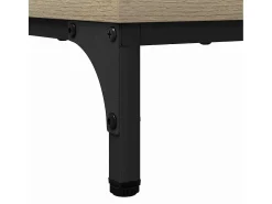 Aparador de roble Sonoma 89,5 x 33 x 82 cm Madera de ingeniería
