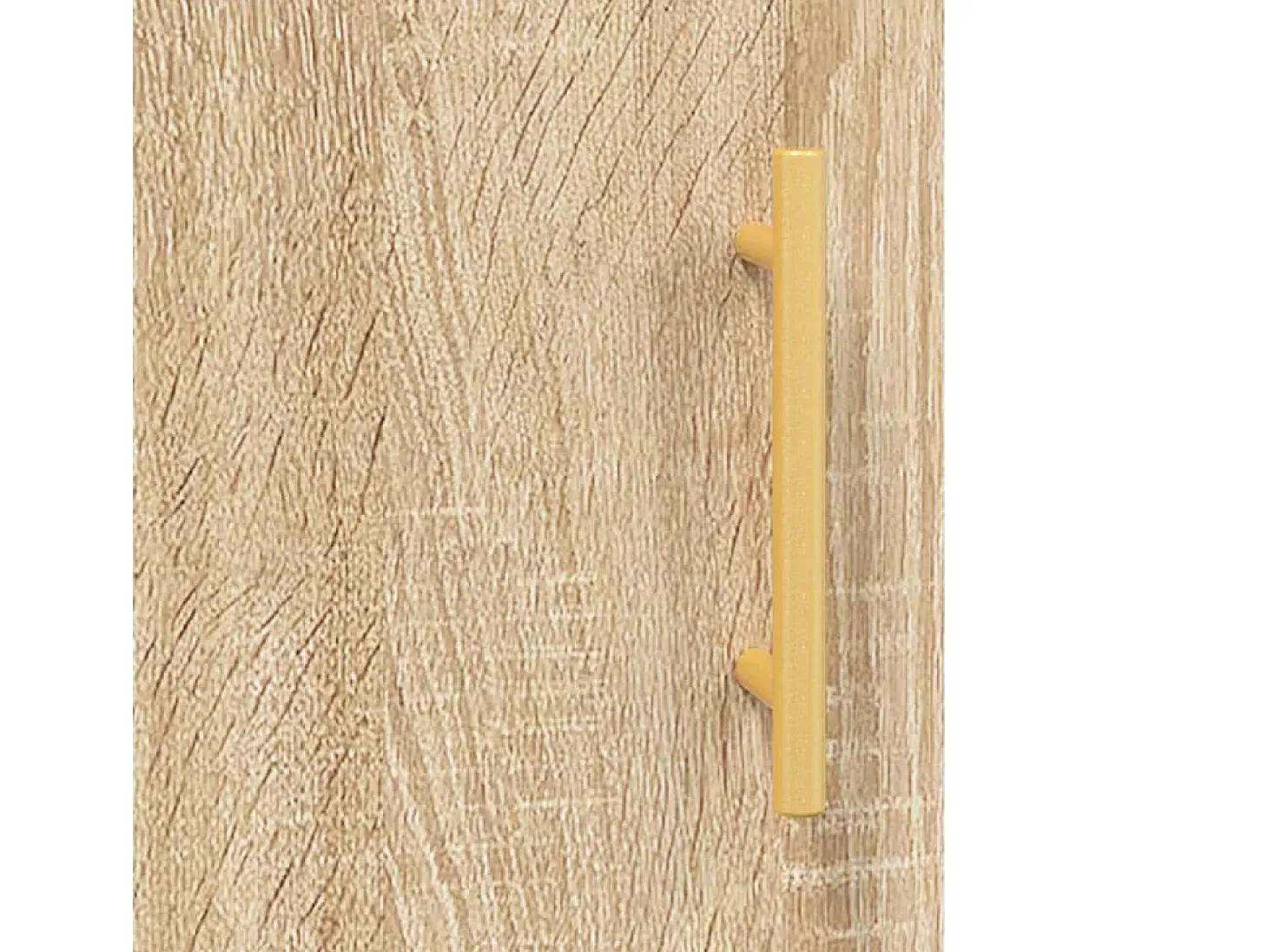 Aparador de roble Sonoma 69,5x34x90 cm madera de ingeniería