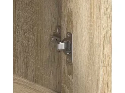 Aparador de roble Sonoma 120x41x75 cm en madera de ingeniería