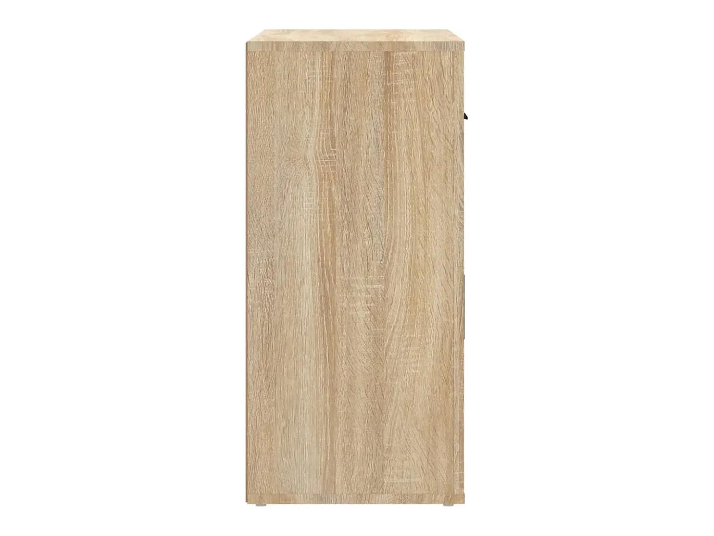 Aparador de roble Sonoma 80x33x70 cm Madera de ingeniería
